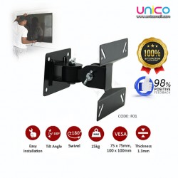 LED/LCD TV Monitor Wall Mount 14”-24”