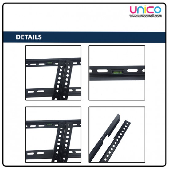 LED LCD Flat Panel TV Bracket Wall Mount For 26''-63"