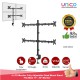 4 Monitor Arm Fully Adjustable Desk Mount Stand For 4 Screen up to 17”-30" 4 Monitor Arm Fully Adjustable Desk Mount Stand For 4 Screen up to 17”-30"