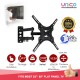 32" to 55" inch Full Motion Adjustable LCD LED Plasma TV Wall Mount Bracket with Built-in Cable Management