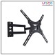 32" to 55" inch Full Motion Adjustable LCD LED Plasma TV Wall Mount Bracket with Built-in Cable Management