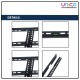 Universal Wall Mount Bracket for 26''-63'' LED/LCD TVs Universal Wall Mount Bracket for 26''-63'' LED/LCD TVs