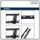 Universal Wall Mount Bracket for 26''-63'' LED/LCD TVs 