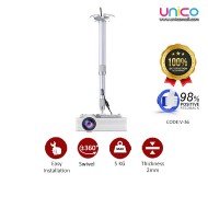 Universal Projector Ceiling/Wall Mount with Adjustable 30-60cm Retractable Arm