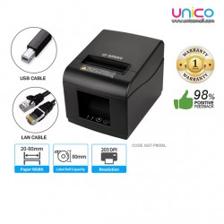 Boost Business Efficiency with 80mm Receipt Printer - Fast, Reliable Printing with USB and LAN.