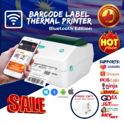 High Speed Wireless & Wired Thermal Barcode Label Printer SMK-M8 for Shipping Label