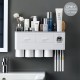 Toothbrush with Toothpaste Holder Toothbrush with Toothpaste Holder