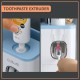 Toothbrush with Toothpaste Holder Toothbrush with Toothpaste Holder