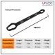 AIRAJ Multifunctional Wrench 8-22MM (Black) AIRAJ Multifunctional Wrench 8-22MM (Black)