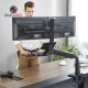 Dual Monitor Sit Stand Plus Keyboard 22" to 27" Dual Monitor Sit Stand Plus Keyboard 22" to 27"