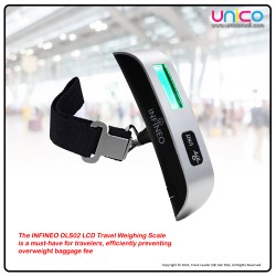 INFINEO : Precision Portable Digital Luggage Scale with LCD Display