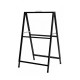 Heavy Duty Portable Iron A-Frame Sign Board Stand 120x80cm Outdoor Advertising Display