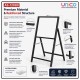 Portable Sidewalk A-Frame Advertising Sign Stand 120x80cm Iron