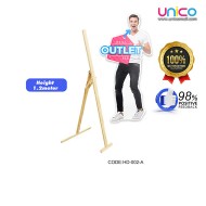 Promotional 1.2m Wooden Human Standee – Durable Cutout for Shops, Booths & Branding