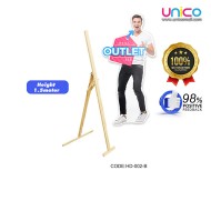 Promotional 1.5m Wooden Human Standee – Durable Cutout for Shops, Booths & Branding