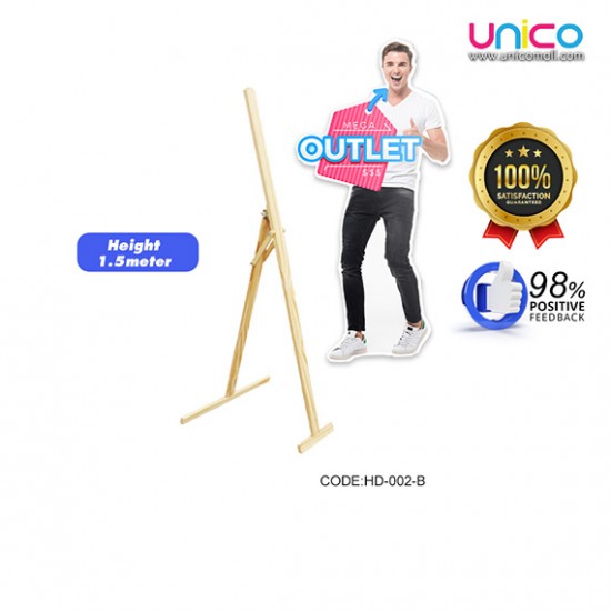Promotional 1.5m Wooden Human Standee – Durable Cutout for Shops, Booths & Branding Promotional 1.5m Wooden Human Standee – Durable Cutout for Shops, Booths & Branding