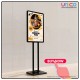 Double-Sided Windproof Display Stand for Banners – Heavy Duty Sign Holder for Outdoor & Indoor Use (Black) Double-Sided Windproof Display Stand for Banners – Heavy Duty Sign Holder for Outdoor & Indoor Use (Black)