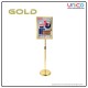 A3 Pedestal Display Stand – Freestanding Right Angle Sign Holder for Retail & Office Use