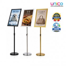 A4 Poster Display Stand Right Angle Frame Adjustable Sign Holder