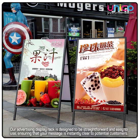 Versatile Outdoor Display Stand (90 x 60cm) for Promotions