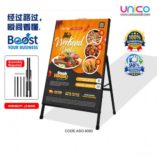Versatile Outdoor Display Stand (90 x 60cm) for Promotions