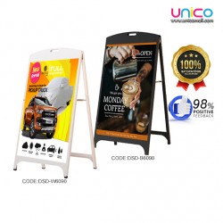 Premium Double-Sided Poster Stand (60x90cm) - Display Excellence