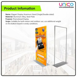 Premium Elegant Display Aluminum Stand - Unicomall