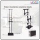 Promotional Bunting Stands: H-Stand Poster Banner Display Promotional Bunting Stands: H-Stand Poster Banner Display