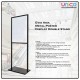 Metal Poster Display Double Stand 60x80cm Metal Poster Display Double Stand 60x80cm