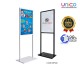 Metal Poster Display Double Stand 60x80cm Metal Poster Display Double Stand 60x80cm