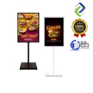 Durable 90cm x 65cm Metal Poster Display Stand – Portable Sign Holder Frame