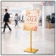 Premium A3 Sign Stand Frameless Poster Holder with Quick Change