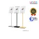 Frameless A4 Display Board Stand – Modern Black, Silver, Gold Sign Holder for Events Frameless A4 Display Board Stand – Modern Black, Silver, Gold Sign Holder for Events
