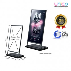 Durable Windproof Aluminum Poster Stand | 60x90cm Display Solution