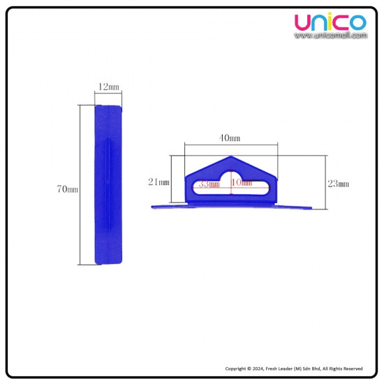 100pcs : Aircraft Hole Plastic Hook (70mm x 25mm) 100pcs : Aircraft Hole Plastic Hook (70mm x 25mm)