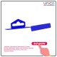 100pcs : Aircraft Hole Plastic Hook (70mm x 25mm) 100pcs : Aircraft Hole Plastic Hook (70mm x 25mm)