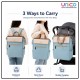 Large Capacity Multi-Function Diaper Backpack Travel Baby Bag