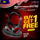 BLOODY Tone Control Surround 7.1 Gaming Headset G501 BLOODY Tone Control Surround 7.1 Gaming Headset G501