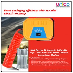 Mini Electric Air Pump for Air Cushion Bags – Quick Inflation Machine for Packaging & Household Use Mini Electric Air Pump for Air Cushion Bags – Quick Inflation Machine for Packaging & Household Use