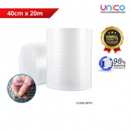  Single Layer Bubble Wrap Roll (40cm x 20m)