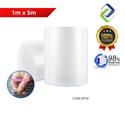 Single Layer Bubble Wrap Roll (1Meter x 5Meter)