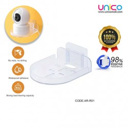 Easy Install No-Drill CCTV Camera Wall Mount – Universal Indoor Security Camera Holder