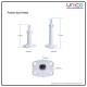 Adjustable IP Camera Wall Mount Bracket – 190mm & 150mm Height x 84mm Width for Secure Surveillance Adjustable IP Camera Wall Mount Bracket – 190mm & 150mm Height x 84mm Width for Secure Surveillance