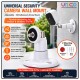 Security Camera Wall Mount Bracket with 3M Adhesive & Screws