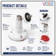 Security Camera Wall Mount Bracket with 3M Adhesive & Screws