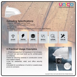 Durable Outdoor Camera Cover – Ultimate Protection Against Rain, Dust, and Sunlight