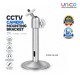 360° Adjustable CCTV Camera Mounting Bracket 215mm Wall Mount