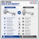 CCTV Camera Mounting Bracket 170mm 360° Adjustable Wall Mount
