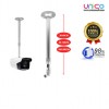 Versatile Adjustable Telescopic Mount for Security Cameras and Projectors – 30-200cm Range