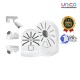 Dome CCTV Camera Wall Mount Bracket – Secure Mount, 100x75x125mm & 100x135x160mm Dome CCTV Camera Wall Mount Bracket – Secure Mount, 100x75x125mm & 100x135x160mm
